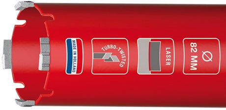 Perceuse à sec laser Carat Dustec ø62x340xm16 - htl0623404 - htl0623404