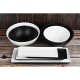 Cark schaal ripple black ø24cm