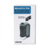 Carson Handmicroscoop MM-350 MicroBrite Plus 60-120x met Smartphone Adapter