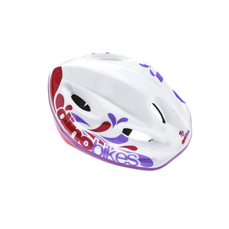 Dino bikes casque enfant dino blanc rose 52-56cm