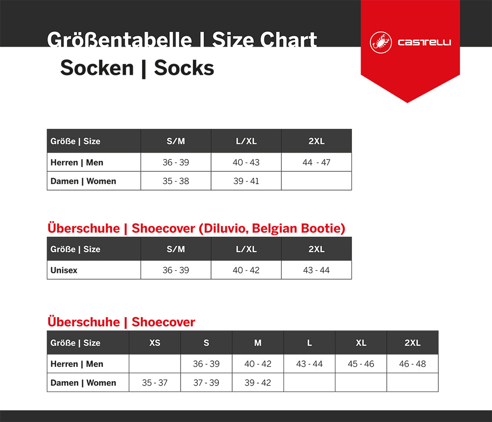 Castelli expresso 18 - chaussettes