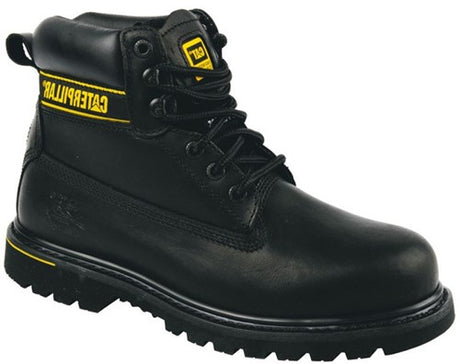 Cat Holton 708030 semelle cousue Goodyear haute S3 | chaussure de travail | noir | taille 42 - 11.030.004.42 11.030.004.42