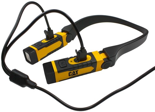 Caterpillar cat oplaadbare led neklamp - ct7105