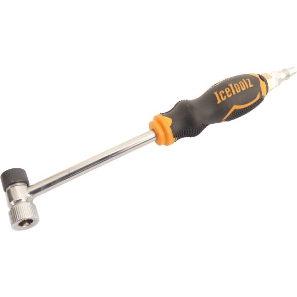 Poignée de compresseur de pompe Buzaglo icetoolz + raccord rapide orion, a191a