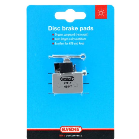 Elvedes Cable Systems BV Jeu de plaquettes de frein à disque Shimano BR-M375 Elvedes 6854T - Super Soft