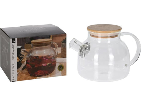 Excellente théière en verre 800 ml, articles ménagers, avec théières filtrantes et théières en verre