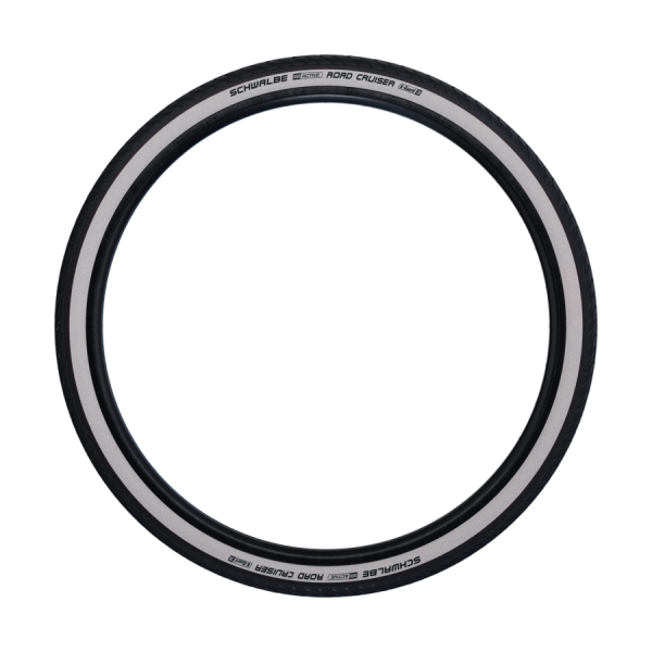 Schwalbe pneu road cruiser plus acte 37-622 noir blanc