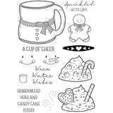 Creative expressions • clear stempel set novelty christmas mugs