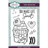 Creative expressions • clear stamp set cupcake kisses