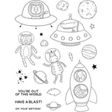 Creative expressions • jane's doodles clear stamp set have a blast