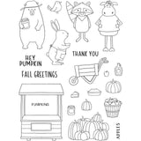 Creative expressions • jane's doodles clear stempel set apple pumpkin spice