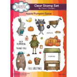 Creative expressions • jane's doodles clear stempel set apple pumpkin spice