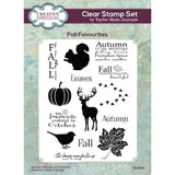 Creative expressions • taylor made journals clear stamp set fall favourites