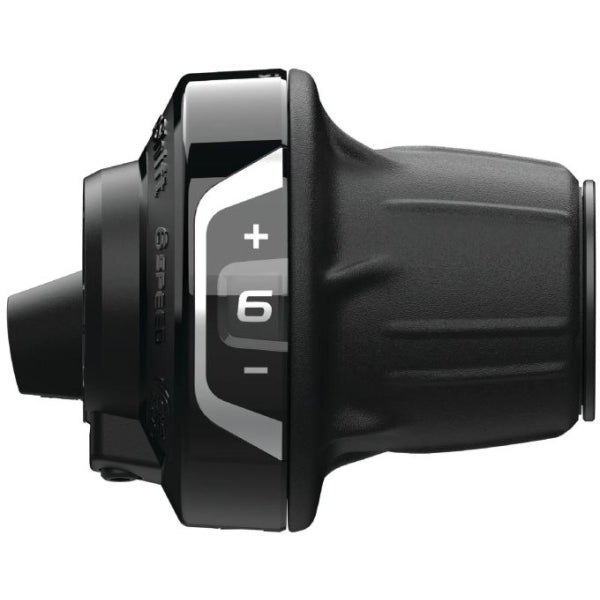 Shimano rotatif manette de vitesse (droite) tourney 6 vitesses SL-RV400 - argent noir
