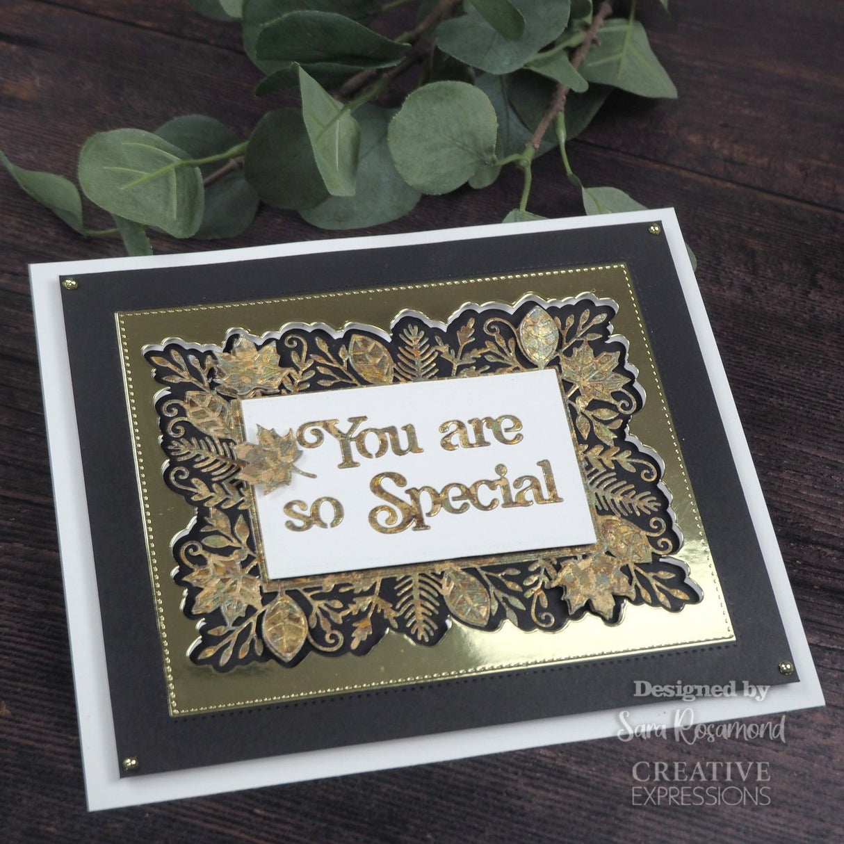 Creative expressions • craft die block sentiments you are so special