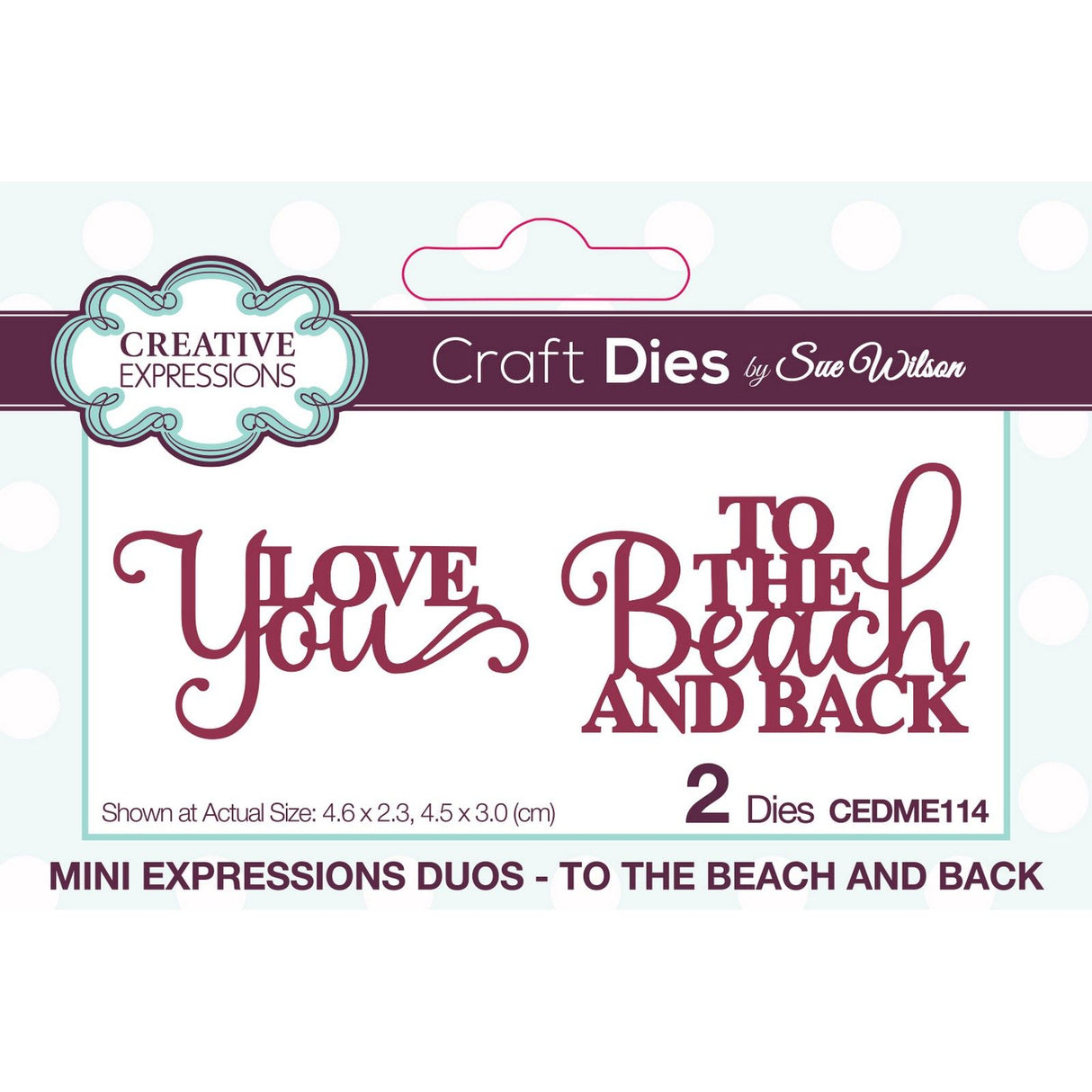 Creative expressions • mini expressions snijmal duo to the beach and back