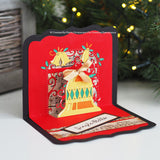 Paper cuts creative expressions • pop-up snijmal bells are ringing