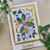 Découpes de papier • coupe ascenseur collection artisanat matrice baies de houx