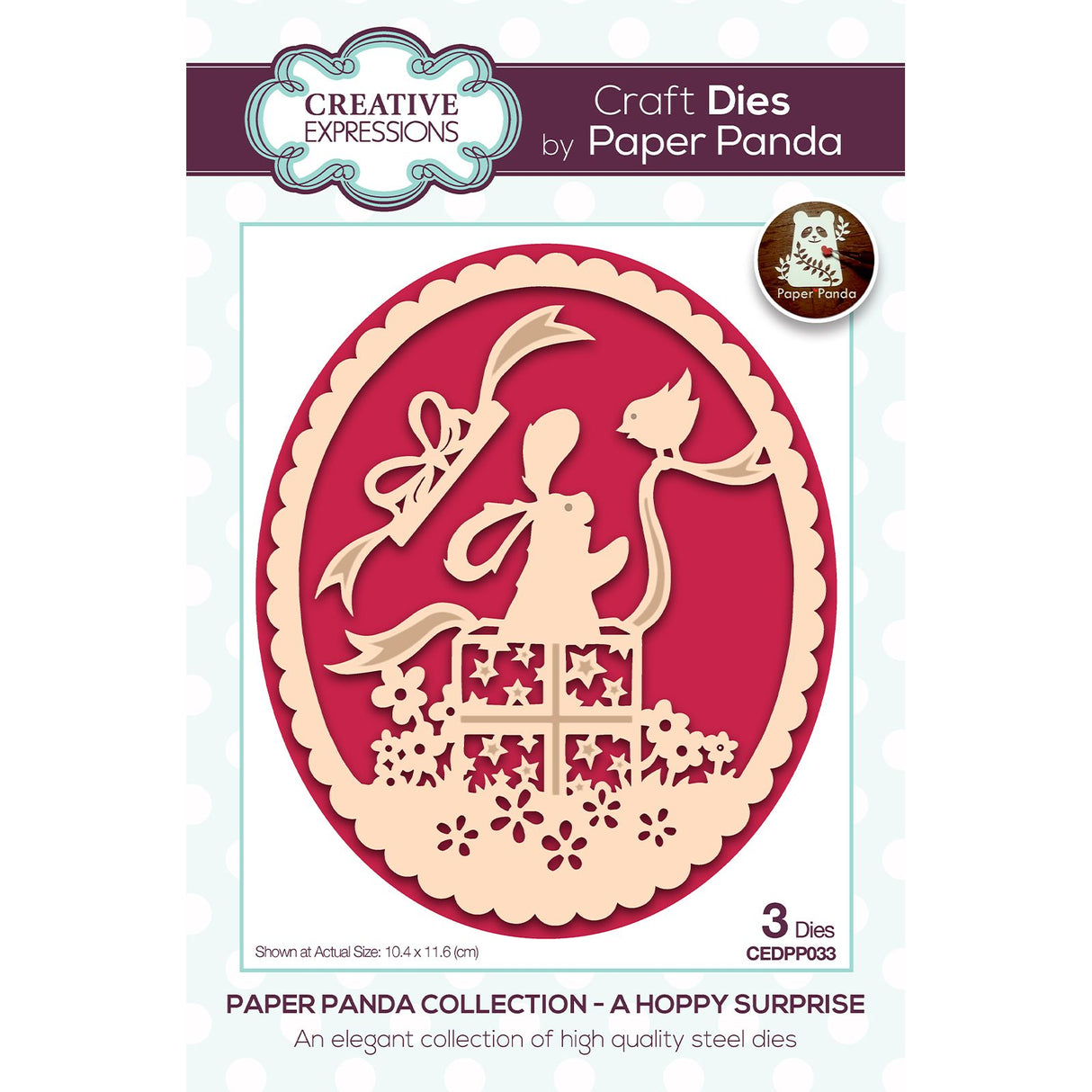 Creative expressions • paper panda snijmal a hoppy surprise