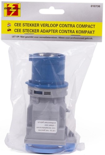 Enzo cee adapter cee stekker naar stopcontact - 6315004