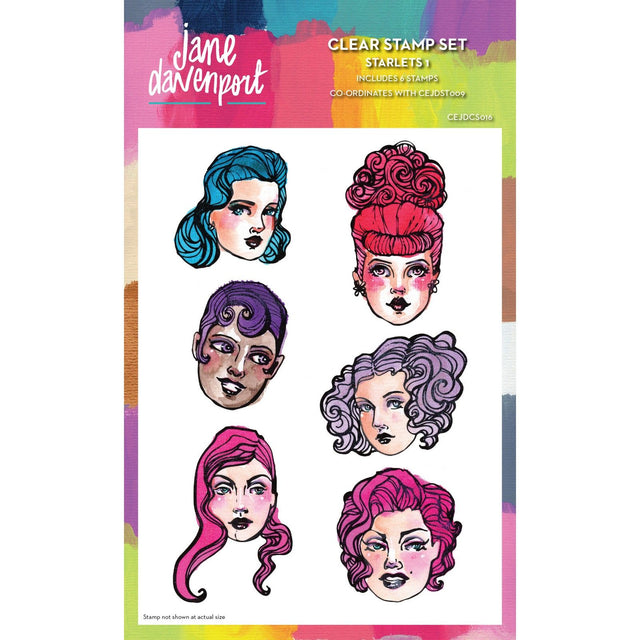 Expressions créatives • tampons transparents starlettes 1