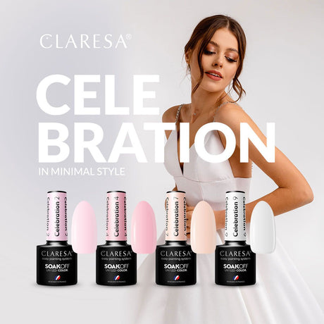 Claresa Vernis Gel UV LED 5 ml Célébration 4