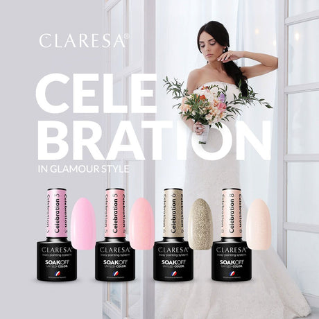 Claresa Vernis Gel UV LED 5 ml Célébration 5