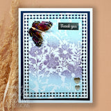 Creative expressions • wildflower medley pre-cut rubber stamp