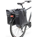 Nouveau sac de vélo LOOXS Double varo étanche gris