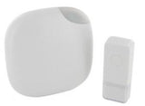 Chacon kit sonnette sans fil 100m design blanc + flash - 8415021