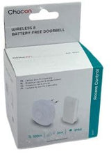 Chacon kit de sonnette sans fil 100m enfichable sans pile blanc - 8415111
