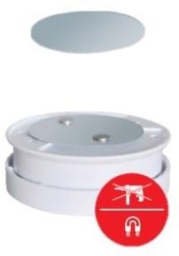 Chacon support magnétique pour détecteur de fumée - 7900580