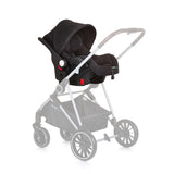 Chipolino Aura Siat d'auto avec adaptateurs 40-85 cm Groupe 0+ Obsidian Black