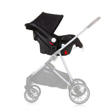 Chipolino Aura Siat d'auto avec adaptateurs 40-85 cm Groupe 0+ Obsidian Black