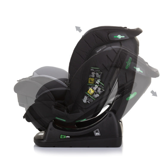 Chipolino Aviato Seat Siat I-size 40-150 cm Groupe 0+, 1, 2 et 3 Granite Grey Black