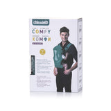 Chipolino confortable porte-bébé ergonomique avec 4 positions de bébé bleu noir