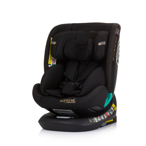 Siège d'auto Chipolino I-Size 40-150 cm Isofix 360 ° Obsidian noir