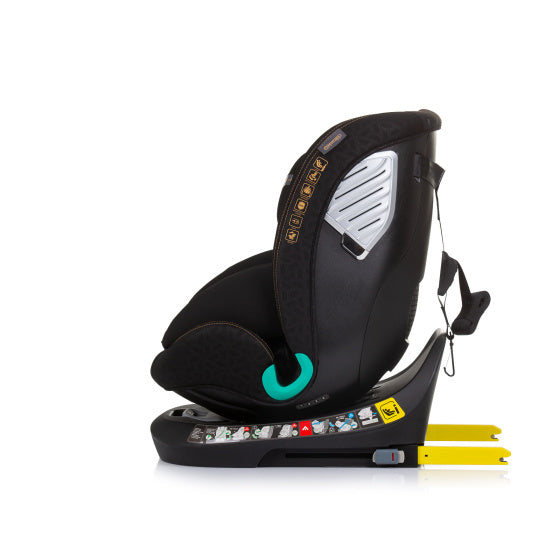 Siège d'auto Chipolino I-Size 40-150 cm Isofix 360 ° Obsidian noir