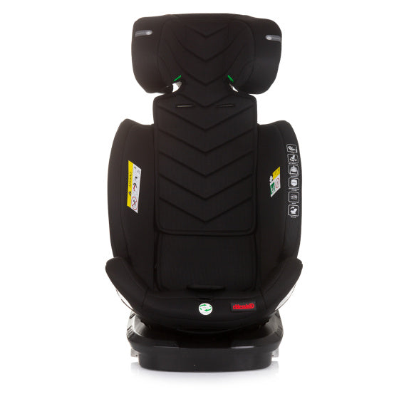 Chipolino siège auto i-size 40-150 cm isofix 360° noir obsidienne