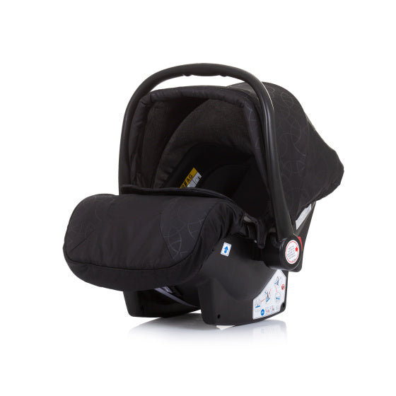 Chipolino Havana Seat Seat avec adaptateurs 40-85 cm groupe 0+ ébène