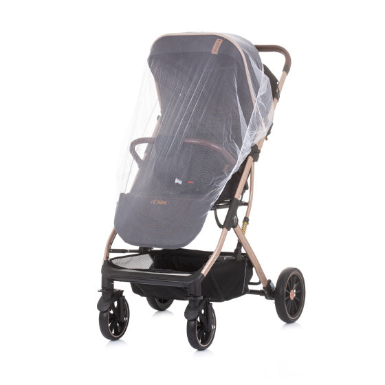 Chipolino combo pliable buggy avec couverture de pied en ébène beige noir