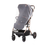 Chipolino combo pliable buggy avec couverture de pied en ébène beige noir