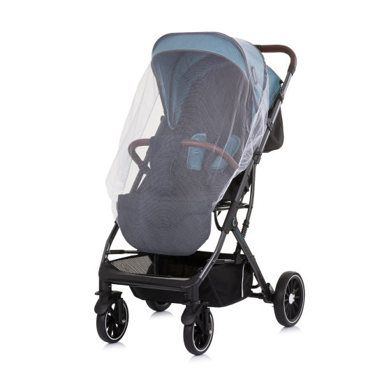 Chipolino combo pliable buggy avec couvercle de pied turquoise turquoise noir