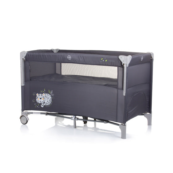 Lit de camp pliable chipolino avec anthracite de granit côté pliant