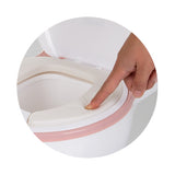 Chipolino lux pot éducatif avec effet chasse d'eau blanc gris