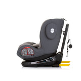 Chipolino Peak siège auto i-size 40-150 cm isofix 360° gris granit