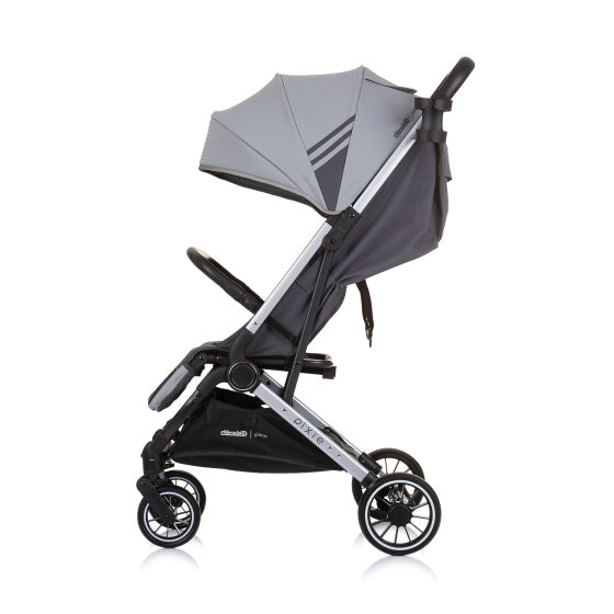 Chipolino Pixie Foldable Buggy Ash Grey Black