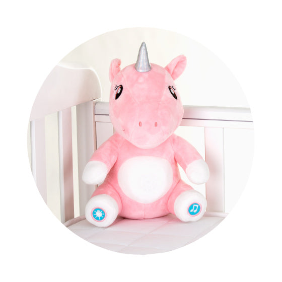 Chipolino en peluche bébé lampe de nuit câlin avec lumière musicale