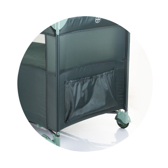 Lit de camp pliable chipolino avec anthracite de granit côté pliant