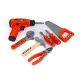 Établi Chipolino avec outils et coffret de jeu lumineux 63 pièces